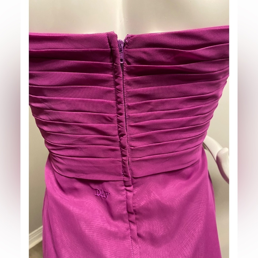 DaVinci | Size 12 | Purple long dress | Prom | Gala | Wedding | Evening Gown - Picture 8 of 10